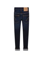 Dondup Blue ''ritchie'' Jeans For Boy With Iconic D Dondup Blue ''ritchie'' Jeans For Boy With Iconic D - Denim