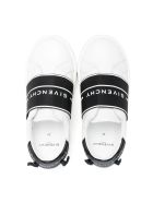 Givenchy Urban Street Sneakers With Black Band Givenchy Urban Street Sneakers With Black Band - White