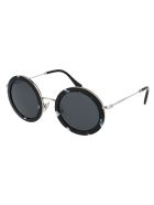 Core Collection Sunglasses Miu Miu Core Collection Sunglasses - PC75S0 HAVANA BLACK/WHITE