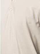 Brunello Cucinelli Beige Cotton Polo Shirt Brunello Cucinelli Beige Cotton Polo Shirt - NEUTRALS
