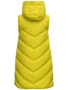 Save the Duck Long Ecological Quilted Sleeveless Down Jacket Save the Duck Long Ecological Quilted Sleeveless Down Jacket - Yellow