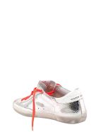 Golden Goose Superstar Sneakers Golden Goose Superstar Sneakers - Silver/white/yellow Fluo