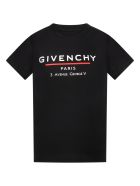 Black T-shirt For Kids With Logo Givenchy Black T-shirt For Kids With Logo - Nero.