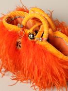 Sikuly Mini Bag Coffa Bag Piume Orange P. Sikuly With Feathers Sikuly Mini Bag Coffa Bag Piume Orange P. Sikuly With Feathers - Multicolor