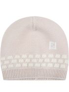 Fendi Beige Set For Babykids With Douple Ff Fendi Beige Set For Babykids With Douple Ff - Beige