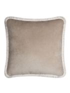 Happy Velvet Pillow Lo Decor Happy Velvet Pillow - beige/cream