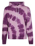 MSGM Logo Dye Hoodie MSGM Logo Dye Hoodie - Lilla