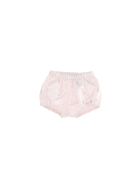 Chiara Ferragni Pink Satin Culotte With Cf Logo Chiara Ferragni Pink Satin Culotte With Cf Logo - Pink