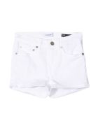 Dondup White Denim Shorts Dondup White Denim Shorts - Bianco