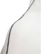 Antonelli Pimpinella White Wool Blend Sweater Antonelli Pimpinella White Wool Blend Sweater - White