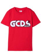 GCDS Red Cotton T-shirt GCDS Red Cotton T-shirt - Rosso