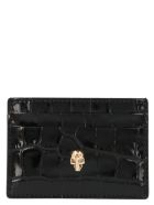 Alexander Mcqueen 'skull' Cardholder Alexander McQueen 'skull' Cardholder - Black