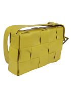 Weave Shoulder Bag Bottega Veneta Weave Shoulder Bag - Mirabelle/Silver
