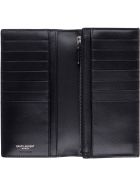 Saint Laurent Leather Continental Wallet Saint Laurent Leather Continental Wallet - black