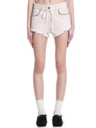 Alanui Shorts In Beige Cotton Alanui Shorts In Beige Cotton - beige