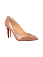 Christian Louboutin Nude Patent Leather Pumps Christian Louboutin Nude Patent Leather Pumps - NUDE