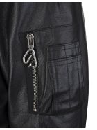 Man Black Off Bomber Jacket Off-White Man Black Off Bomber Jacket