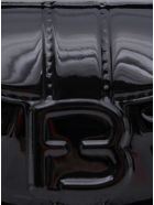 Forbitches High Frequency Laminate Handbag In Black Patent Leather Forbitches High Frequency Laminate Handbag In Black Patent Leather - Black
