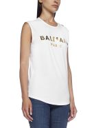Balmain T-Shirt Balmain T-Shirt - Blanc or