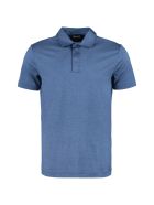 Giorgio Armani Silk And Cotton Polo Shirt Giorgio Armani Silk And Cotton Polo Shirt - Denim