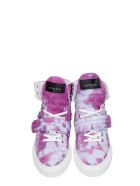 Gienchi Hypnos Sneakers In Viola Canvas Gienchi Hypnos Sneakers In Viola Canvas - Viola