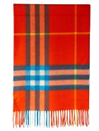 Burberry Giant Check Scarf Burberry Giant Check Scarf - Bright Vermillion