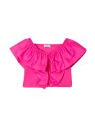 Monnalisa Top Con Ruches Monnalisa Top Con Ruches - Rosa