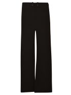 Balmain Embossed Logo Straight Leg Trousers Balmain Embossed Logo Straight Leg Trousers - Black