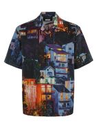MSGM Graphic House Print Shirt MSGM Graphic House Print Shirt - Multicolor
