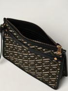 Versace Briefcase La Greca Signature Versace Canvas Bag Versace Briefcase La Greca Signature Versace Canvas Bag - Black