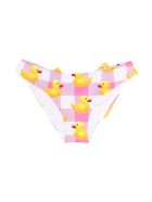 MC2 Saint Barth Checked Bikini Briefs MC2 Saint Barth Checked Bikini Briefs - Multicolore