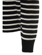 Saint Laurent Striped Sweater Saint Laurent Striped Sweater - Nero bianco