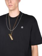 T-shirt With Iconic Chain AMBUSH T-shirt With Iconic Chain - BLACK TOFU