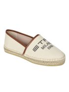 Etro Logo Print Espadrillas Etro Logo Print Espadrillas - Beige/Red