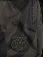 K-tiger Line Thin Washed Nylon Belt Bag Kenzo K-tiger Line Thin Washed Nylon Belt Bag - Ardoise