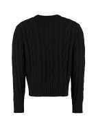 Telfar Cable Knit Pullover Telfar Cable Knit Pullover - black