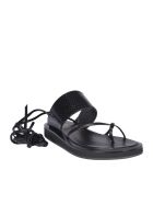 Paris Texas Brooklyn Lace Up Sandals Paris Texas Brooklyn Lace Up Sandals - BLACK