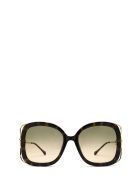 Gucci Eyewear Gucci Gg1021s Havana Sunglasses Gucci Eyewear Gucci Gg1021s Havana Sunglasses - Havana