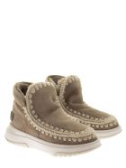 Mou Eskimo - Jogger Glitter Logo Mou Eskimo - Jogger Glitter Logo - Camel