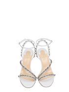 Christian Louboutin Mafaldina Sandals In White Leather Christian Louboutin Mafaldina Sandals In White Leather - white