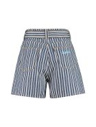 Ganni High-rise Cut-off Denim Shorts Ganni High-rise Cut-off Denim Shorts - Multicolor