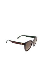 Gucci Gucci Gg0854sk Havana Sunglasses Gucci Gucci Gg0854sk Havana Sunglasses - Havana
