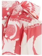 Red Valentino 'flower Damier' Blouse RED Valentino 'flower Damier' Blouse - Pink