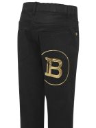 Balmain Paris Kids Jeans Balmain Paris Kids Jeans - Black