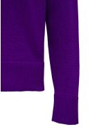Givenchy Purple Merino Wool Sweater With Logo Givenchy Purple Merino Wool Sweater With Logo - Violet