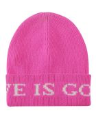 IRENEISGOOD Love Is Good Beanie IRENEISGOOD Love Is Good Beanie - Fuxia