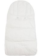 Moschino White Nylon Puffer Bag With Teddy Bear Print Moschino White Nylon Puffer Bag With Teddy Bear Print - White