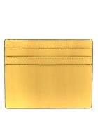 Fendi Fendi Yellow Leather Cardholder Fendi Fendi Yellow Leather Cardholder - Yellow box+nero+os