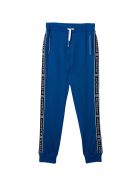 Givenchy Blue Trousers With Side Band Givenchy Blue Trousers With Side Band - Blu