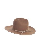 Super Duper Hats Western Crown Large Row Brim Nat Stone Detail Super Duper Hats Western Crown Large Row Brim Nat Stone Detail - Pony